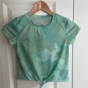 Tek Gear green exercise top size M (8)
